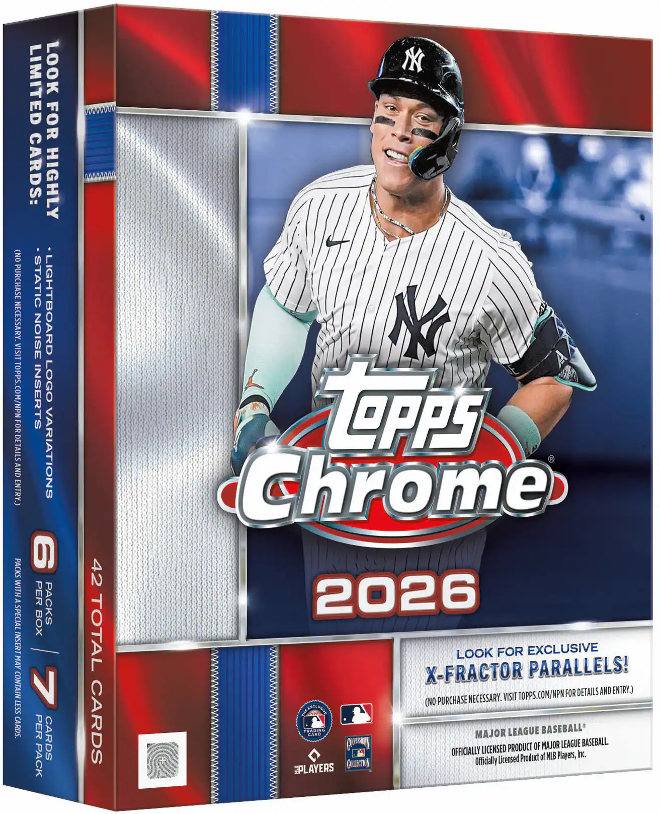 2026 Topps Chrome Baseball Mega Box