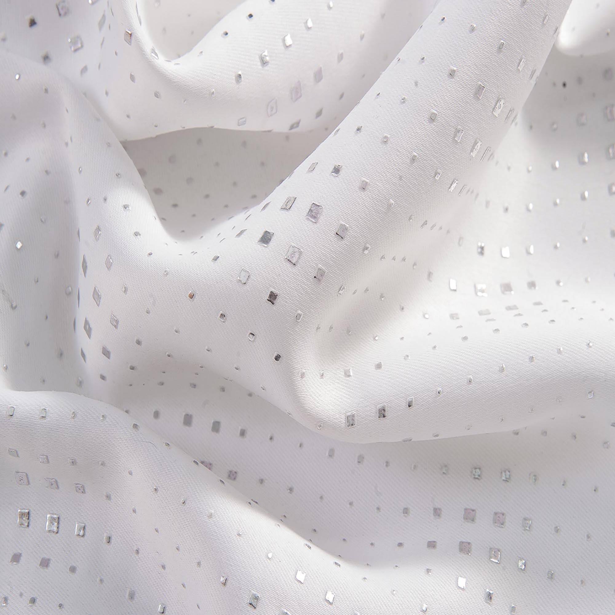 Alt View 4. RT Designers Collection - RT Designers Collection Gatsby Blackout Grommet Panel in White - Stylish Window Treatment - White.