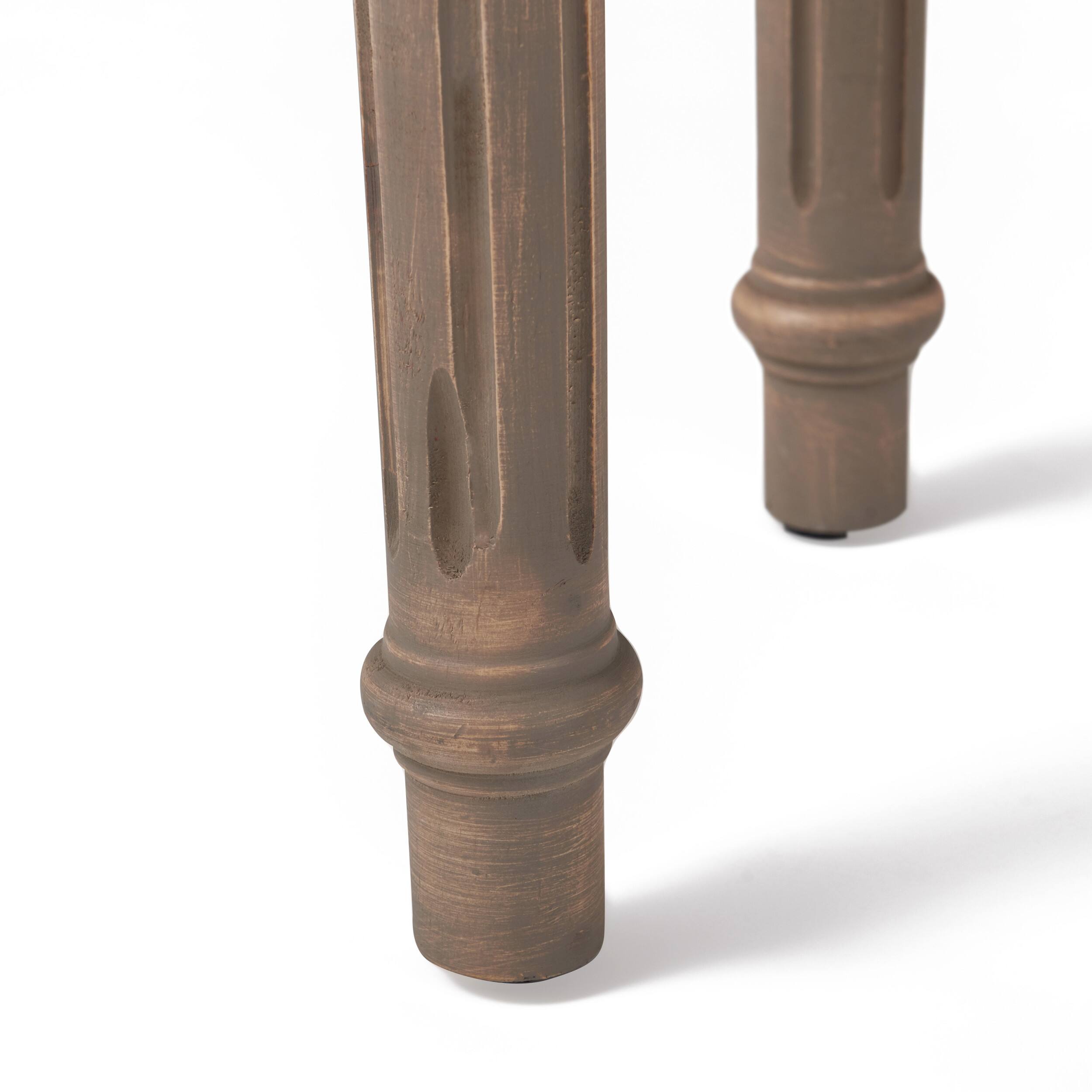 Alt View 19. Finch - Cassatt 1 Drawer Side Table - Gray.
