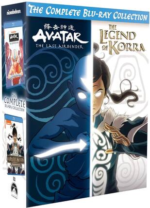 Front. Avatar And Legend Of Korra Complete Series Coll - BLU-RAY.