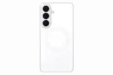 Front. Samsung - Galaxy S26+ Clear Magnet Case - Transparent.