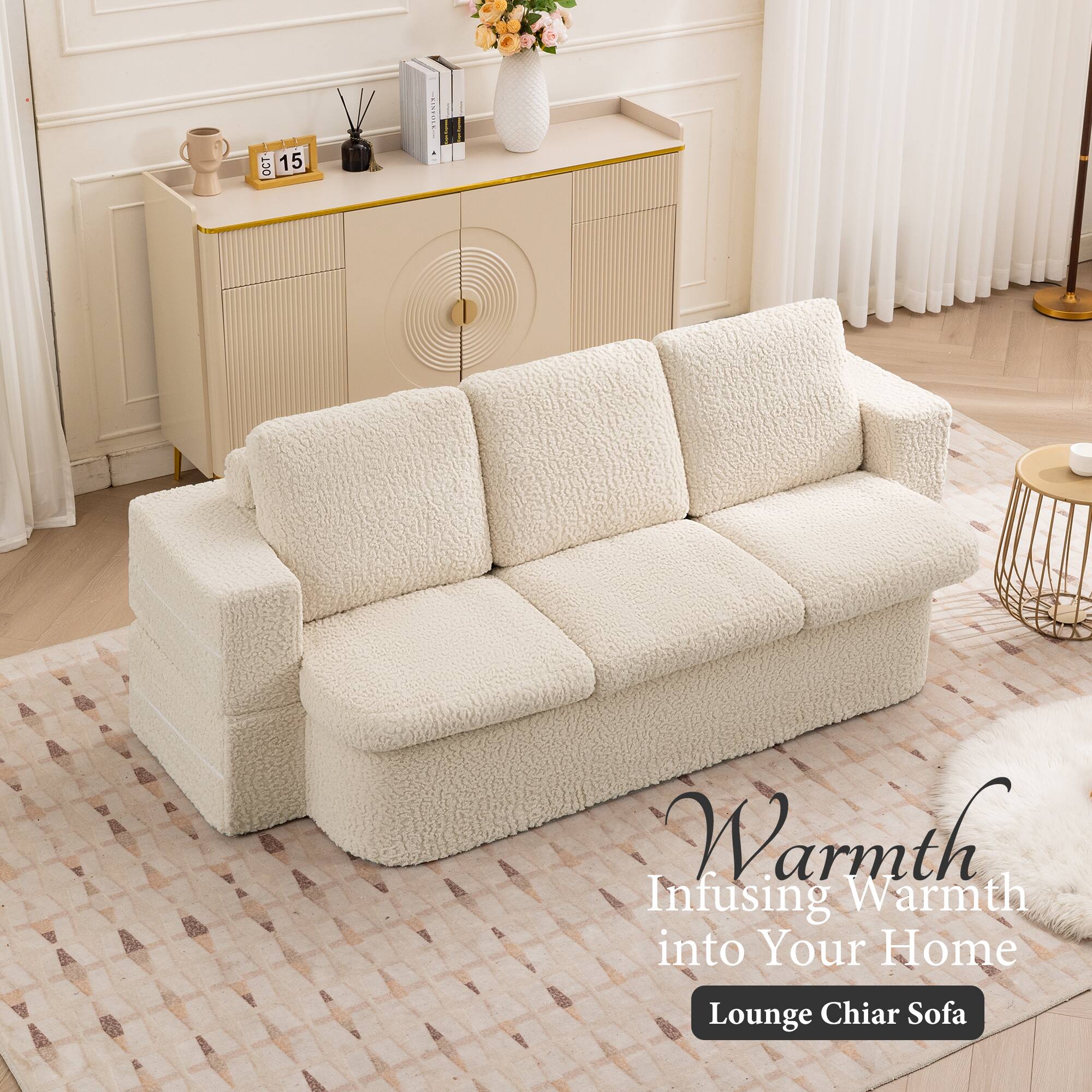 Warmth  
Infusing Warmth into Your Home  
Lounge Chair Sofa
