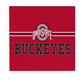 Evergreen Enterprises - Ohio State Buckeyes 12" x 12" Wood Wall Sign - Multicolor