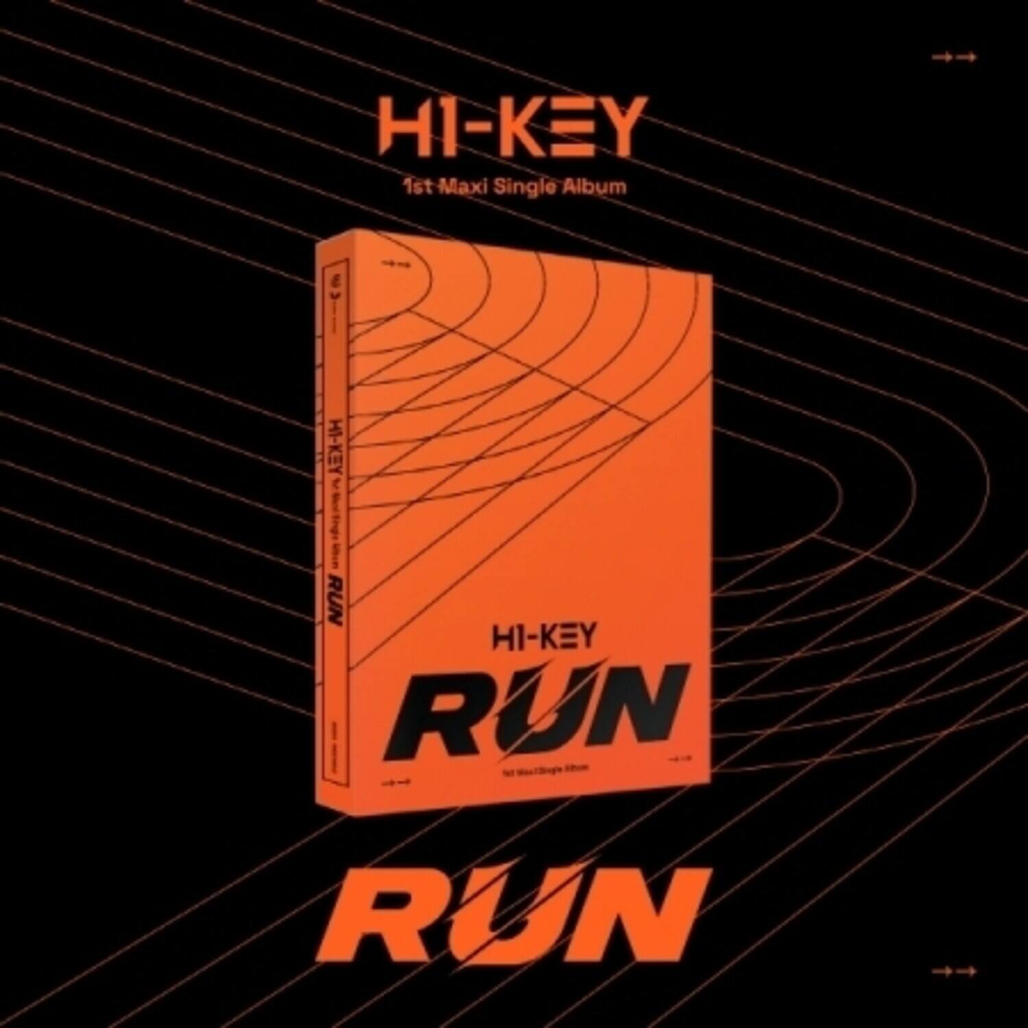 HI-KEY  
1st Maxi Single Album  

HI-KEY  
RUN  
Maxi Single Album  

RUN