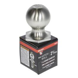 Bulldog - 2-5/16 inch Diameter Interlock Hitch Ball, 7,500 Pound Capacity, HD Zinc - Chrome