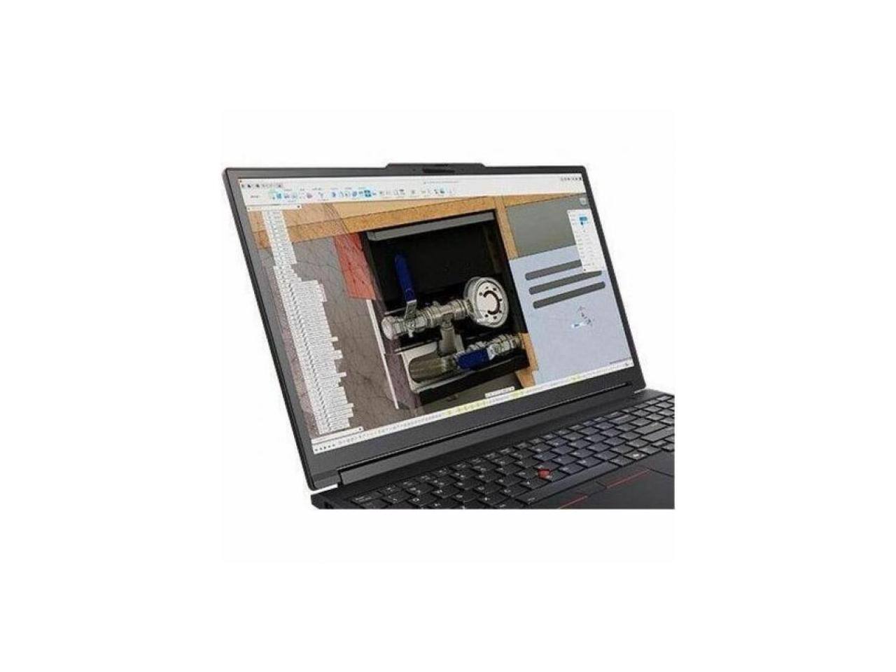Alt View 1. Lenovo - Lenovo ThinkPad P16 Gen 3 - Intel Core Ultra 7 - 32 GB - 1 TB SSD - Windows 11 Pro - RTX Pro 2000 8 GB - Wi-Fi 7 - Black.