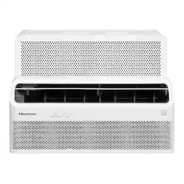 Hisense - 12,000 BTU UltraSlim Window AC with Inverter Technology & Easy Installation Bracket 550 Sq. Ft - White