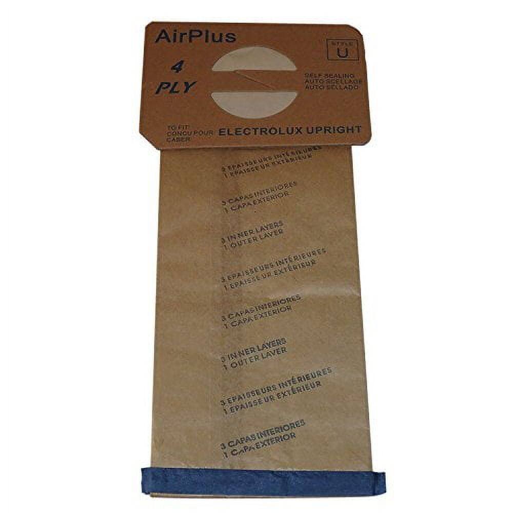 AirPlus  
4 PLY  

AUTO SELLADO  
ELECTROLUX UPRIGHT  

3 CAPAS INTERIORES  
1 CAPA EXTERIOR  

3 LAYERS INNER  
1 LAYER OUTER  

3 ÉPAISSEURS INTÉRIEURS  
1 ÉPAISSEUR EXTERIEUR  

3 CAPAS INTERIORES  
1 CAPA EXTERIOR