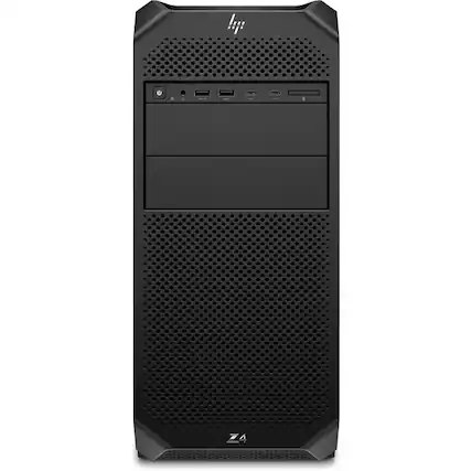 Front. HP - HP Z4 G5 Workstation - 1 Xeon w5-2445 - vPro Technology - 16 GB - 512 GB SSD - Tower - Black - Smart Buy - Intel W790 - Black.