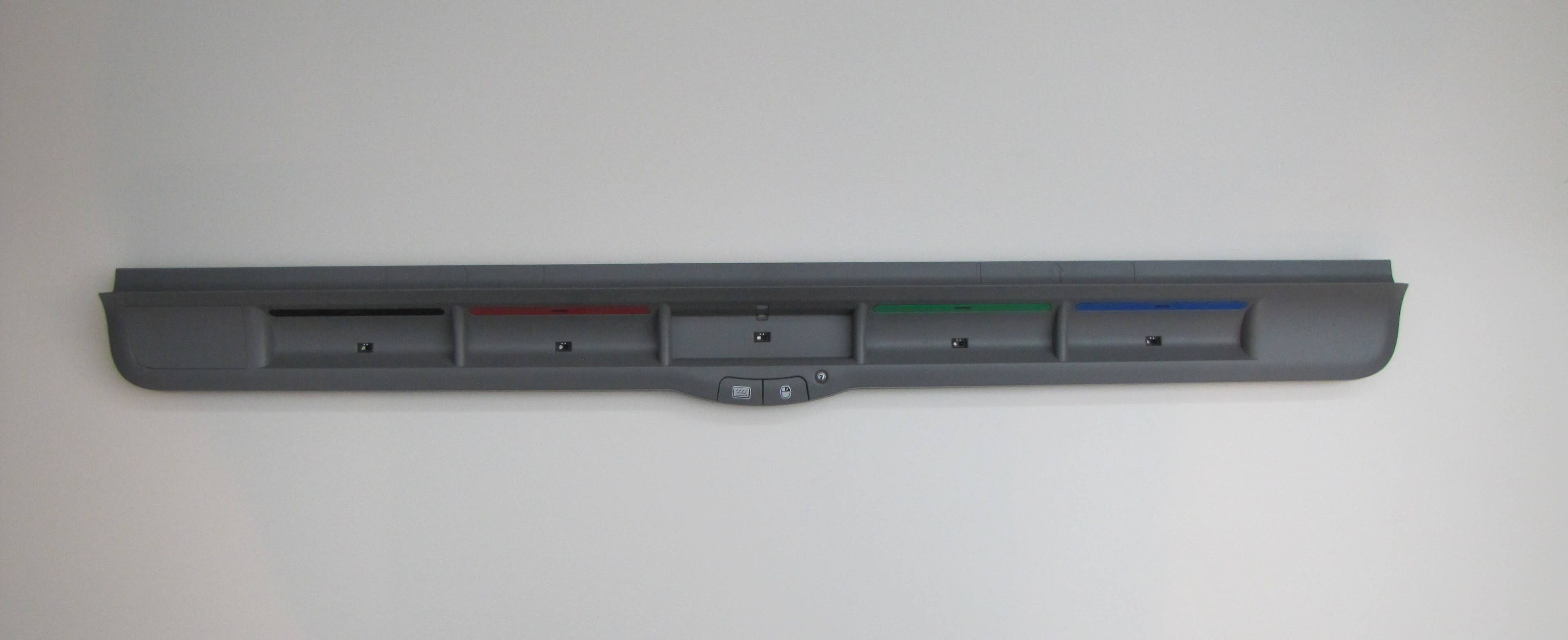 Front. Smart Tech - Replacement pen tray for the Smart SB600 series interactive whiteboard (SB640, SB660, SB680, SB685, SB690)..