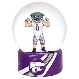 Evergreen Enterprises - Kansas State Wildcats 100mm Mascot Glass Water Globe - Multicolor