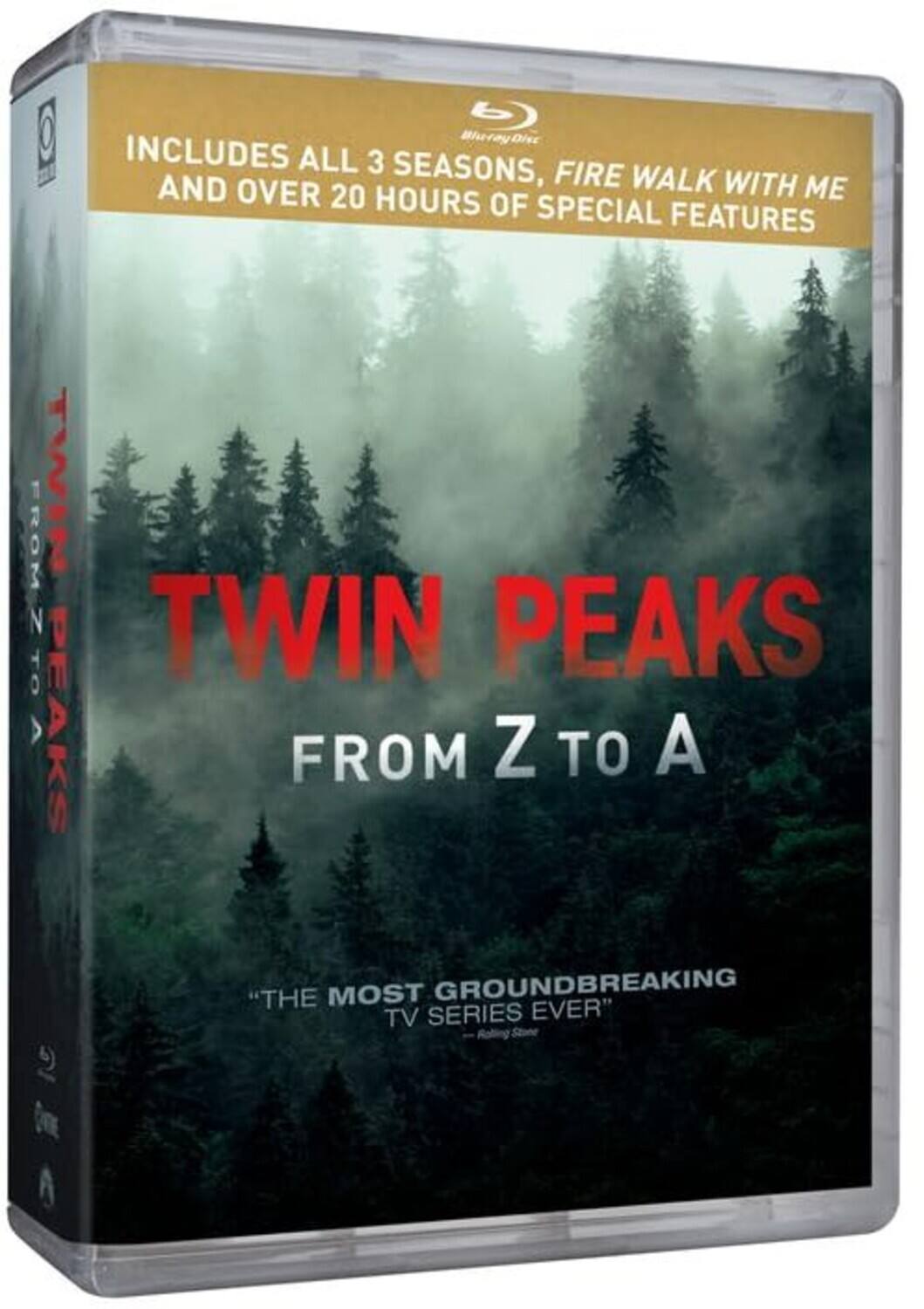 Front. Twin Peaks: From Z to A   - BLU-RAY.