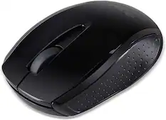 Front. Acer - RF Wireless Mouse M501 – USB Plug & Play, Ambidextrous, Compatible with Chromebook, Windows & Mac - Black.