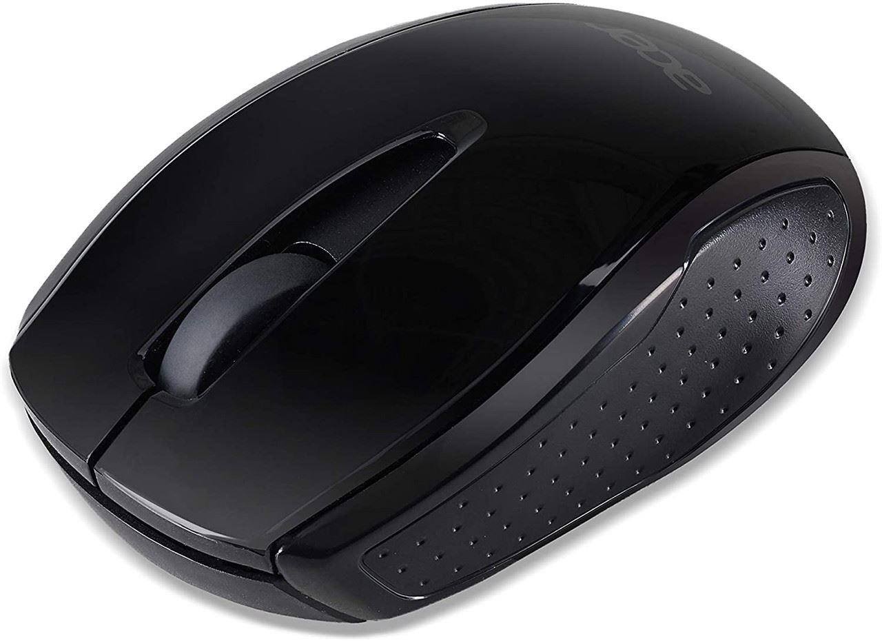 Acer - RF Wireless Mouse M501 – USB Plug & Play, Ambidextrous, Compatible with Chromebook, Windows & Mac - Wireless - Black