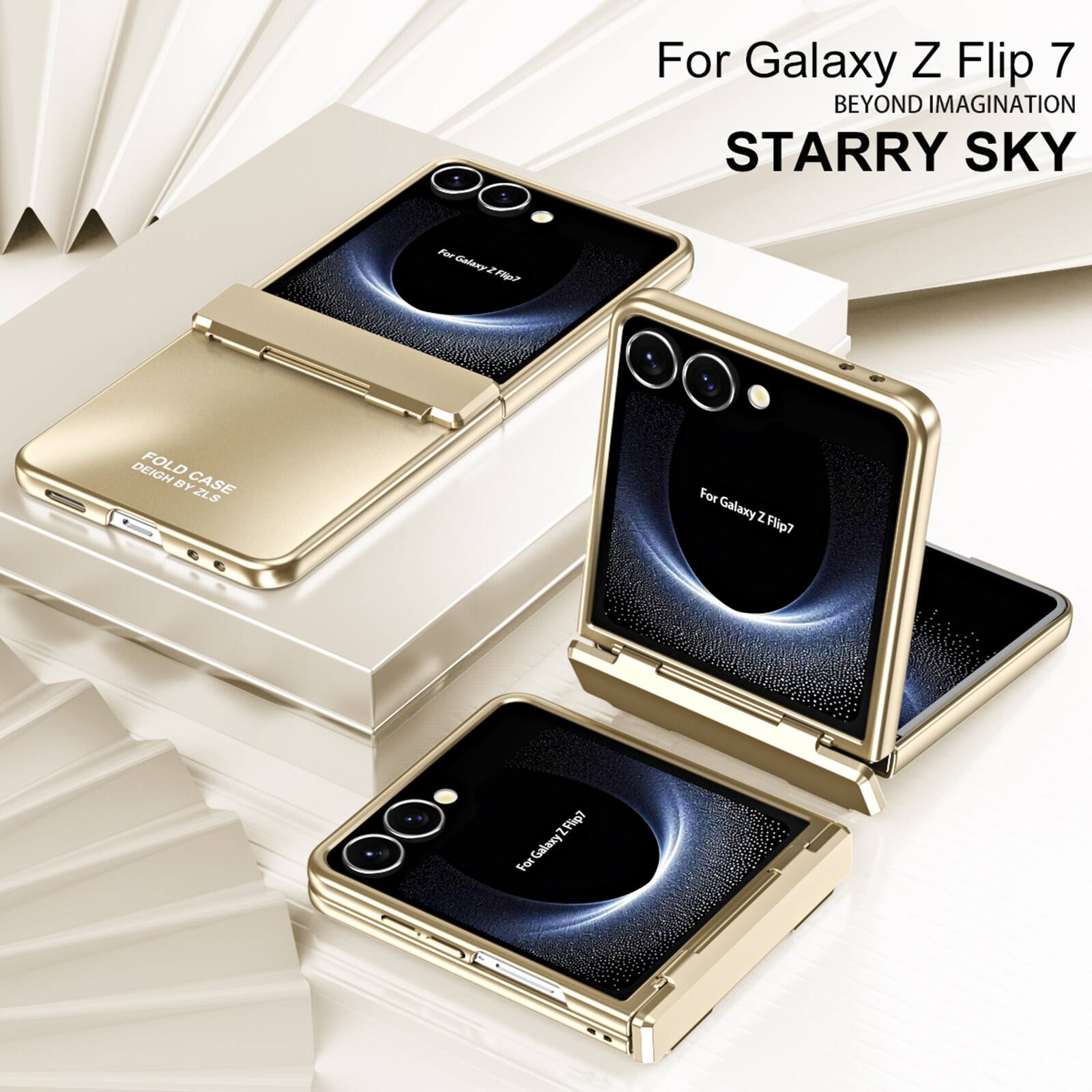 For Galaxy Z Flip 7  
BEYOND IMAGINATION  
STARRY SKY  

For Galaxy 2 Flip7  
FOLD CASE  
DESIGN BY 4.5