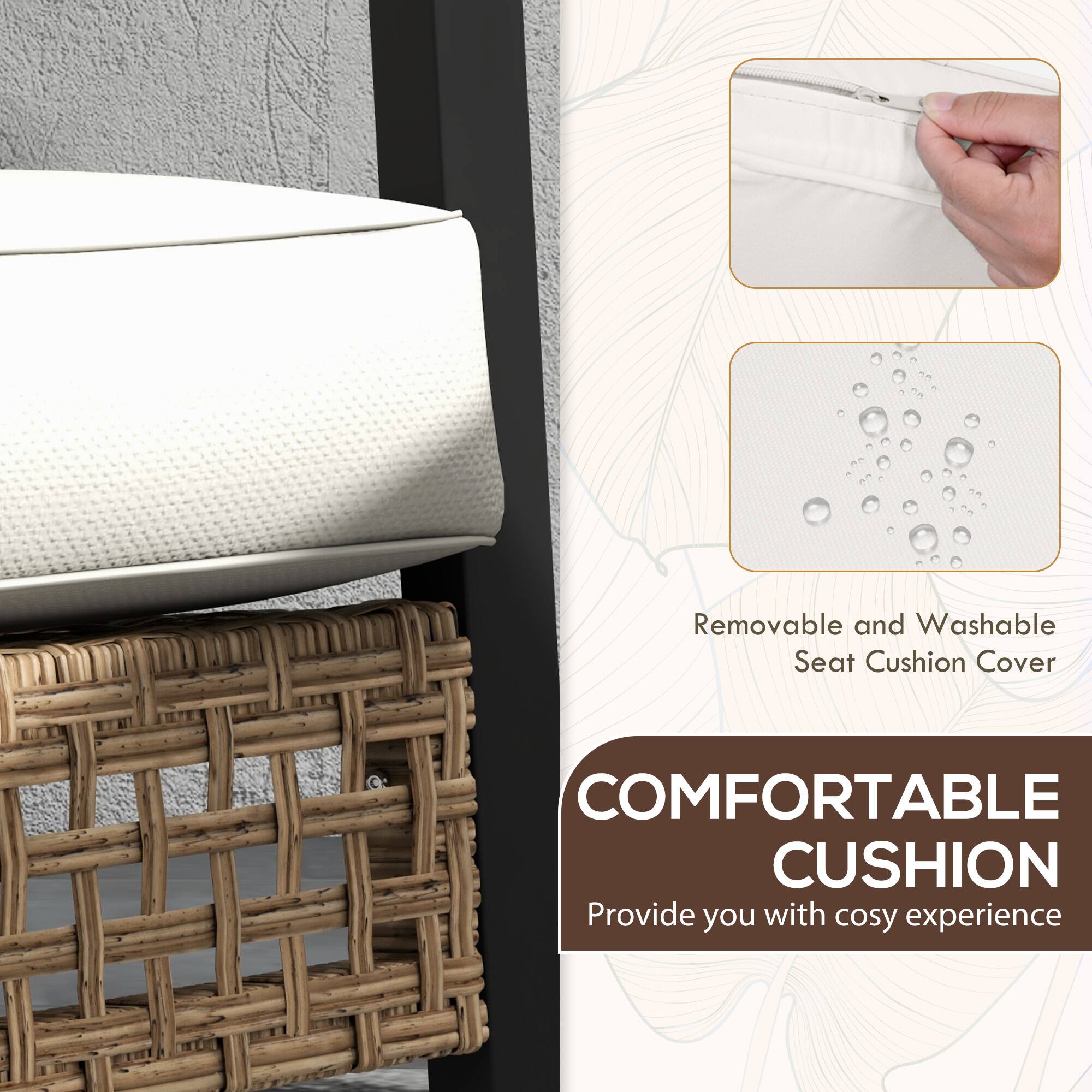 Removable and Washable Seat Cushion Cover, COMFORTABLE CUSHION, Provide you with cosy experience