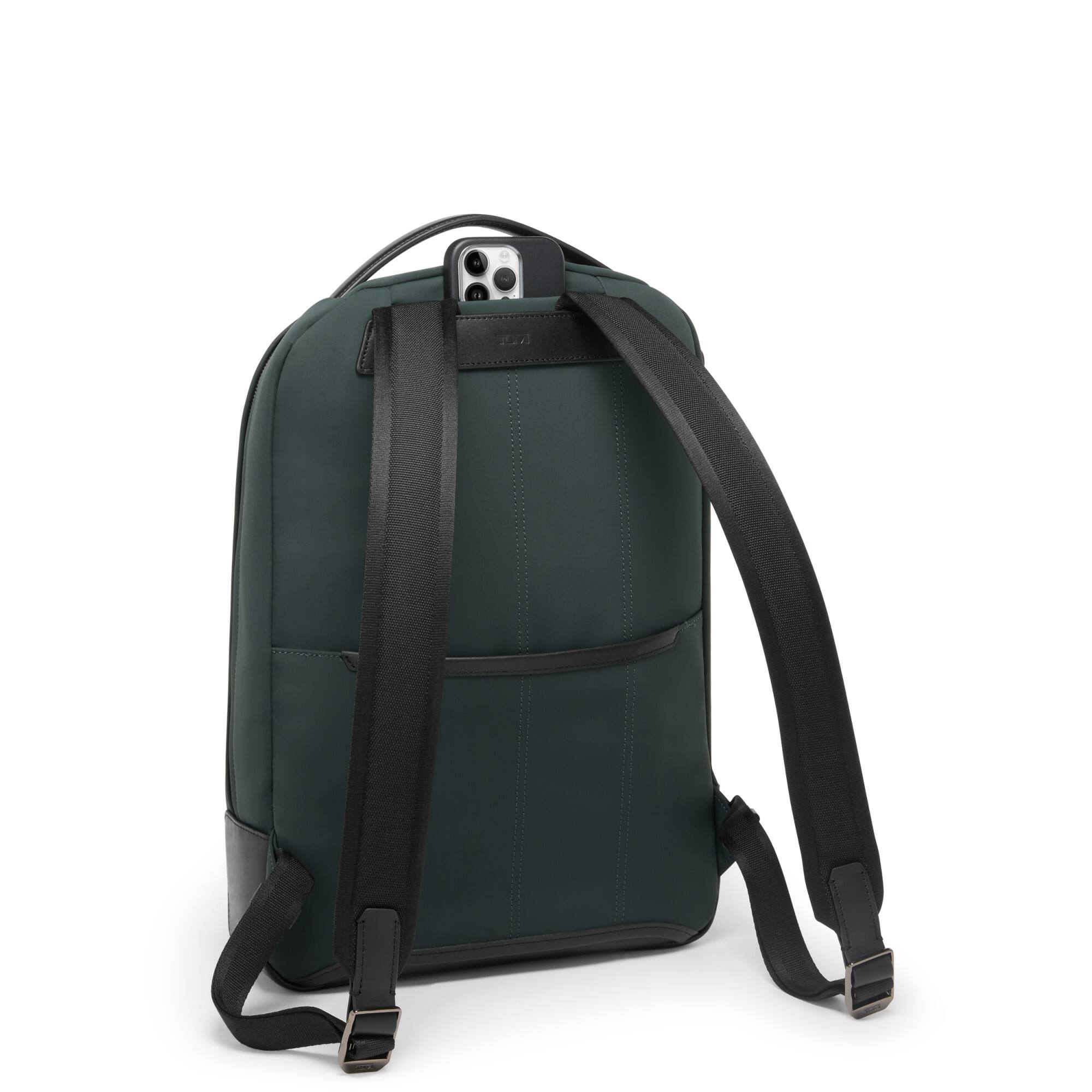 Left. TUMI - Harrison Bradner Backpack Fits Up to 15" Laptop - Deep Pine.