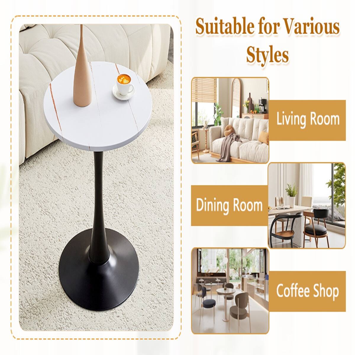Suitable for Various Styles

Living Room

Dining Room

Coffee Shop