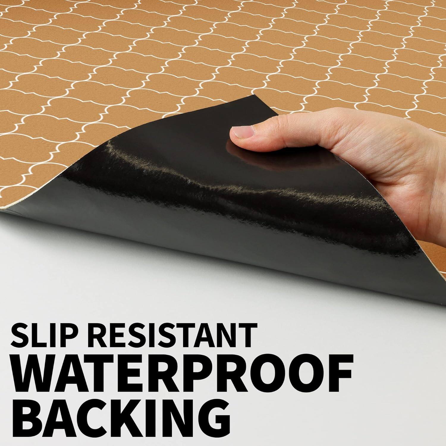 SLIP RESISTANT WATERPROOF BACKING