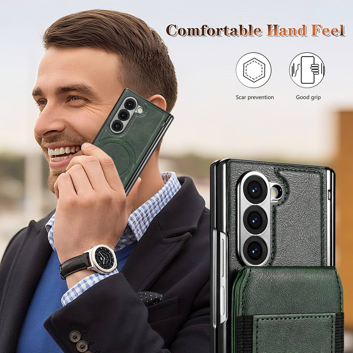 Comfortable Hand Feel  
Scar prevention  
Good grip