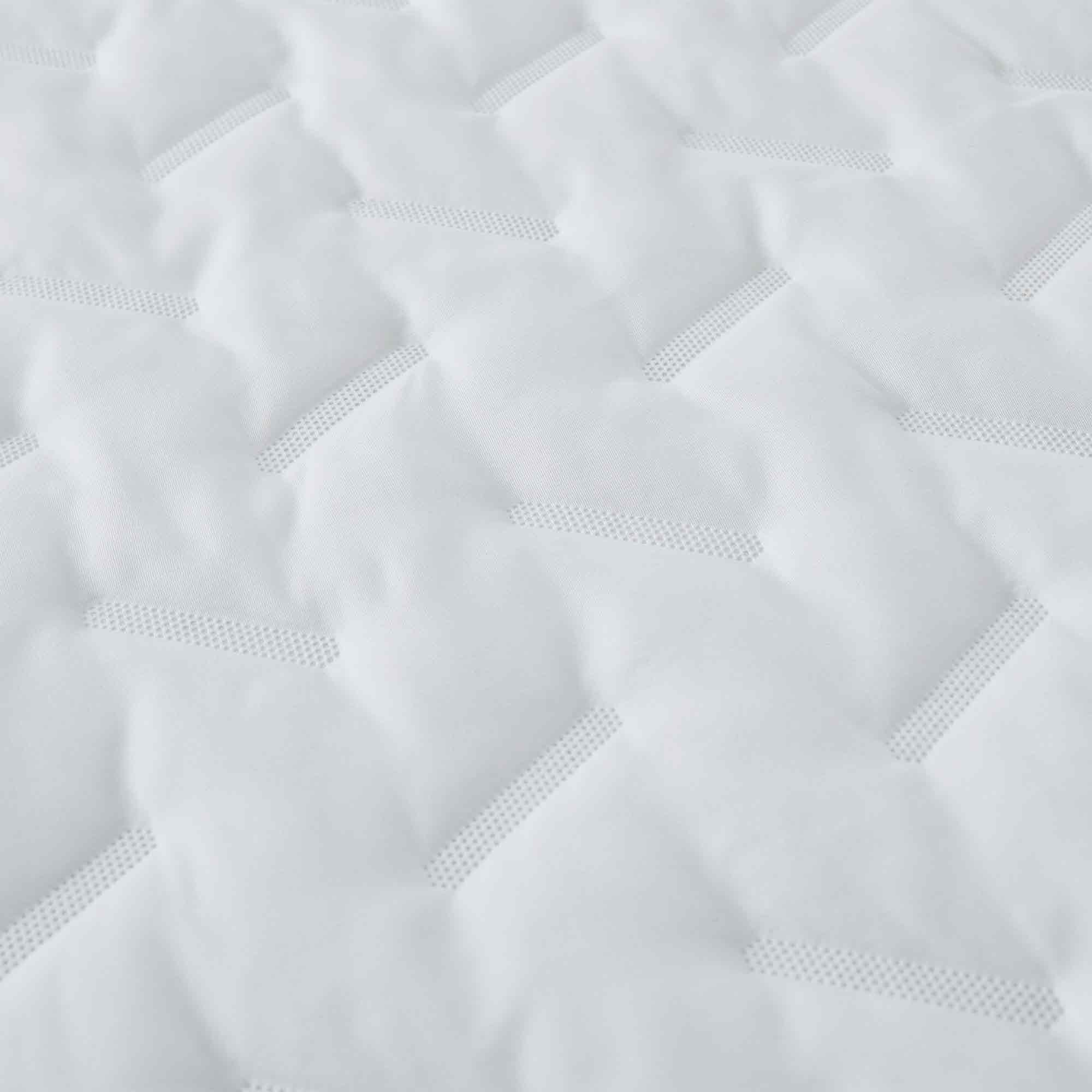 Left. Peace Nest - Peace Nest Waterprrof Mattress Protector, Diamond Pattern, Queen - Diamond.