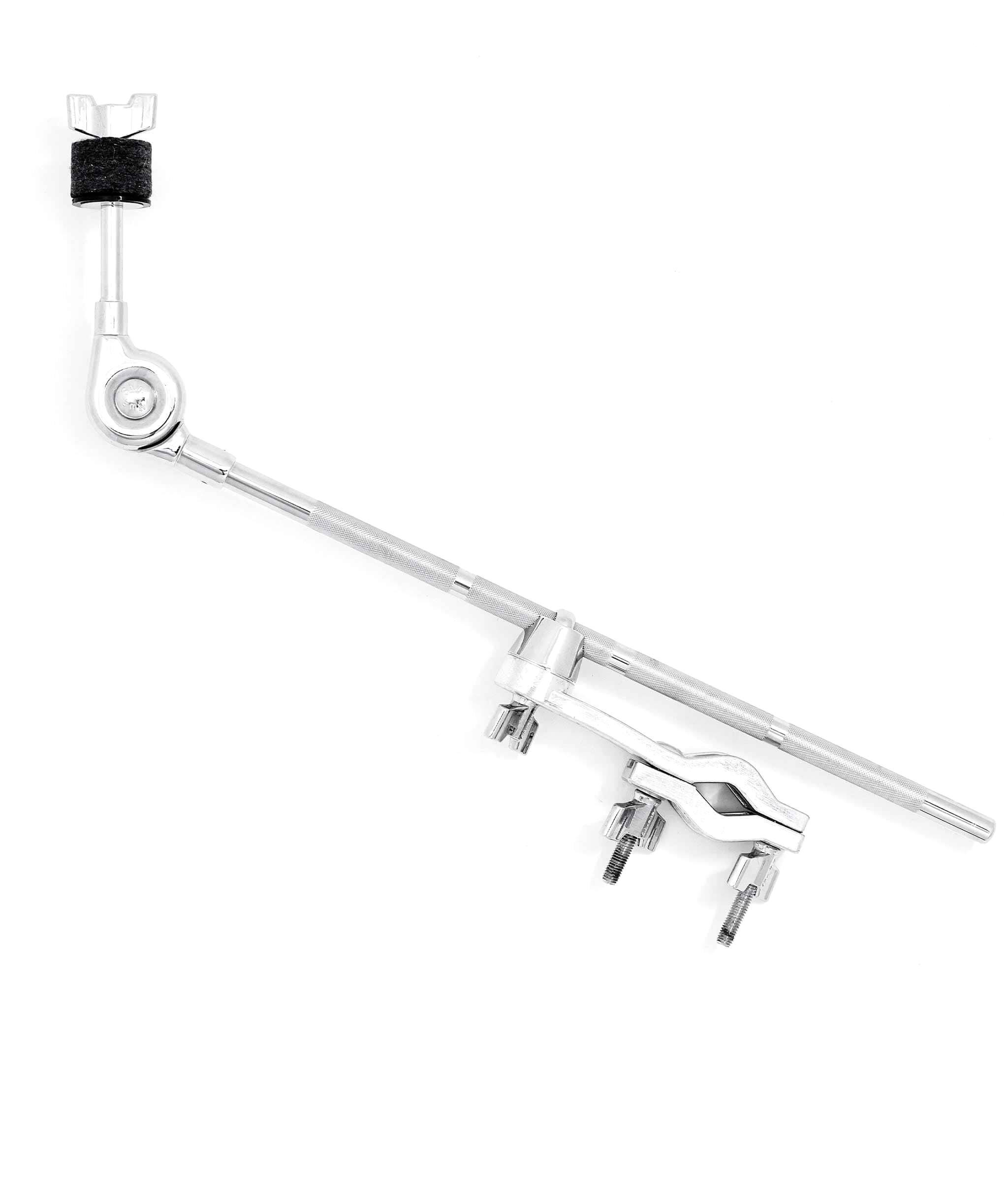 Angle. Gibraltar Hardware - Grabber Cymbal Arm, Cymbal Holder with Attachment Clamp, Extension Mount for Cymbals.