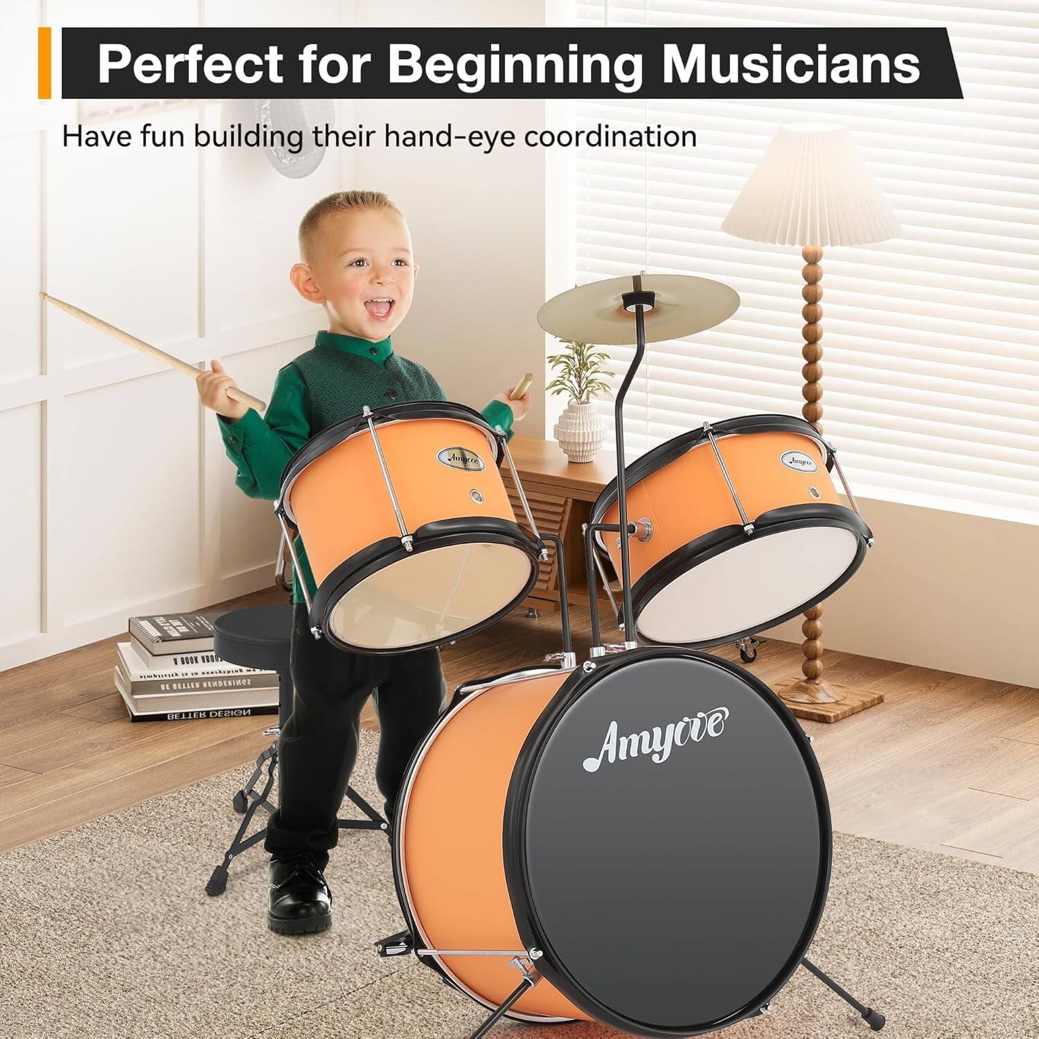 Perfect for Beginning Musicians  
Have fun building their hand-eye coordination