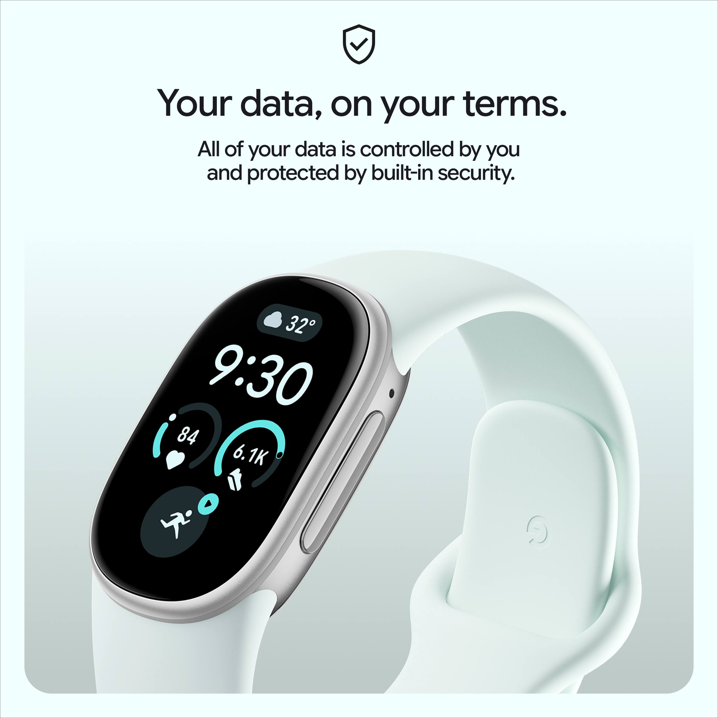 Your data, on your terms. All of your data is controlled by you and protected by built-in security.