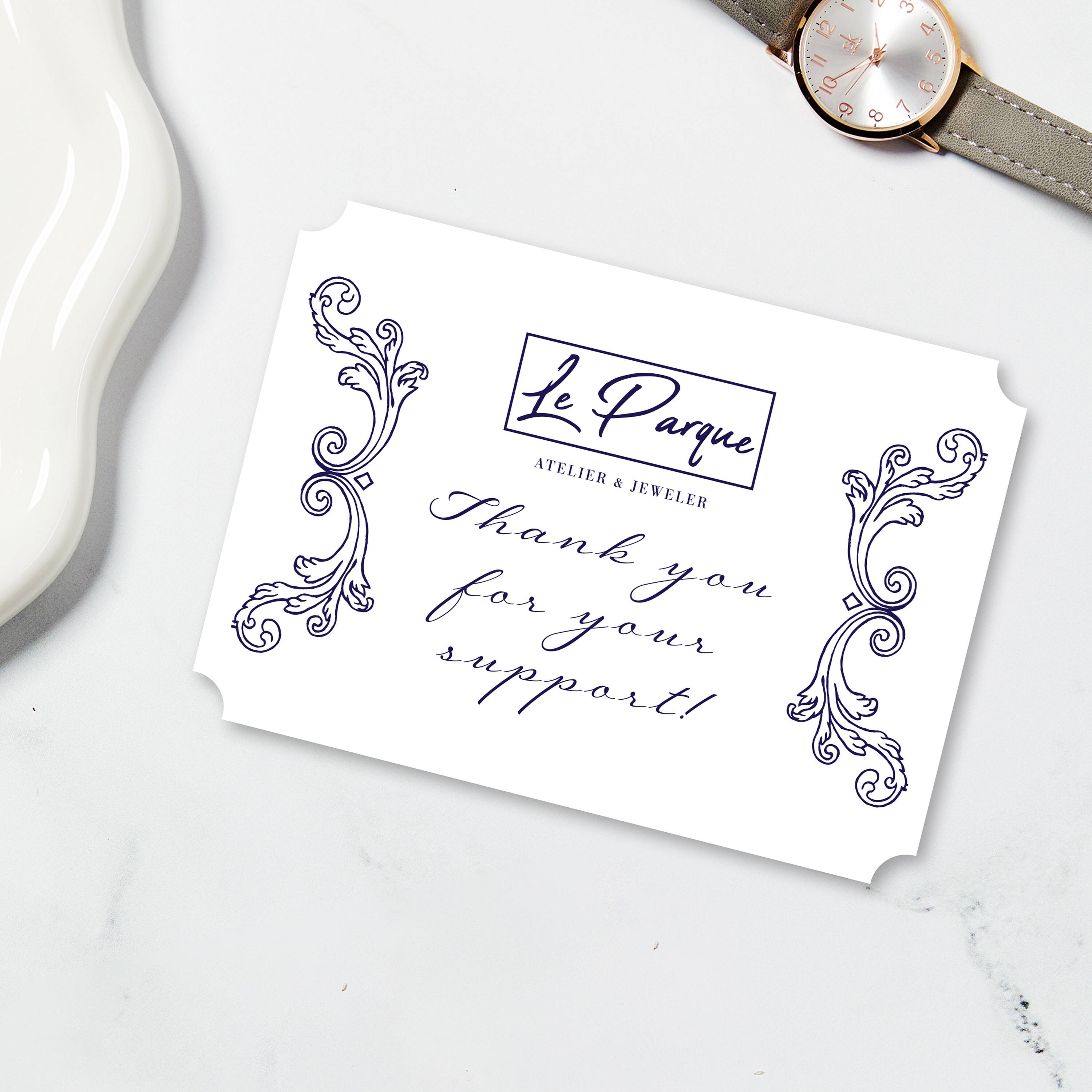 Le Parque  
Atelier & Jeweler  

Thank you for your support!