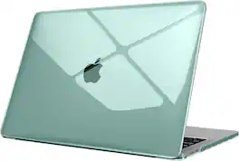 Fintie - Case for MacBook Pro 13 Inch A2338 A2251 A2289 A2159 A1989 A1706 A1708 (2016-2023 Release) Snap-On Hard Shell Cover - Midnight Green