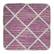 Alt View 13. Simpli Home - Cowan Square Pouf - Magenta and Natural.