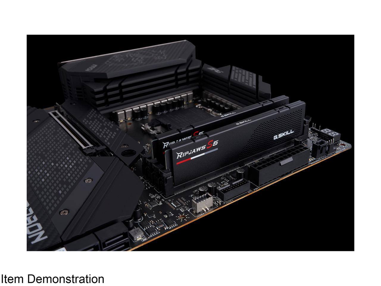 G.SKILL Ripjaws S5 32GB DDR5 6000MHz RAM (2x16GB) PC5 48000 Black