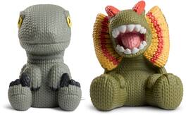 Handmade by Robots - Jurassic Park - Blue & Dilophosaurus 2-Pack - COLLECTIBLES - Multicolor