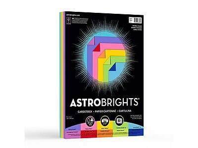 ASTROBRIGHTS  
CARDSTOCK • PAPIER CARTONNE • CARTULINA  

80 sheets  
8.5" x 11"  
100 lb.