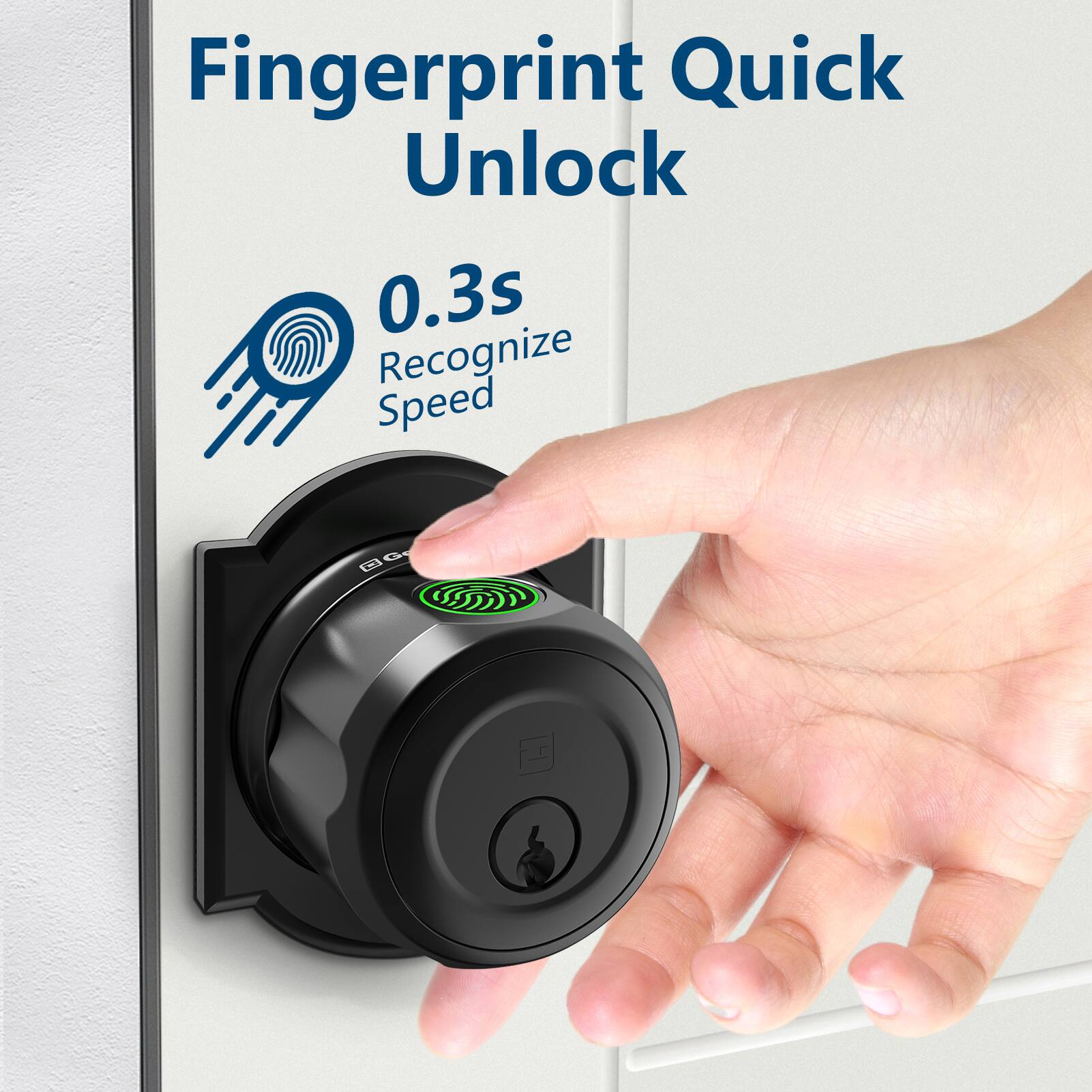 Fingerprint Quick Unlock

0.3s Recognize Speed