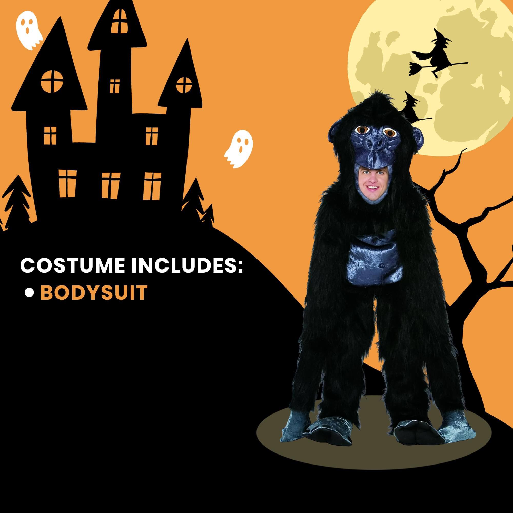 COSTUME INCLUDES:  
- BODYSUIT