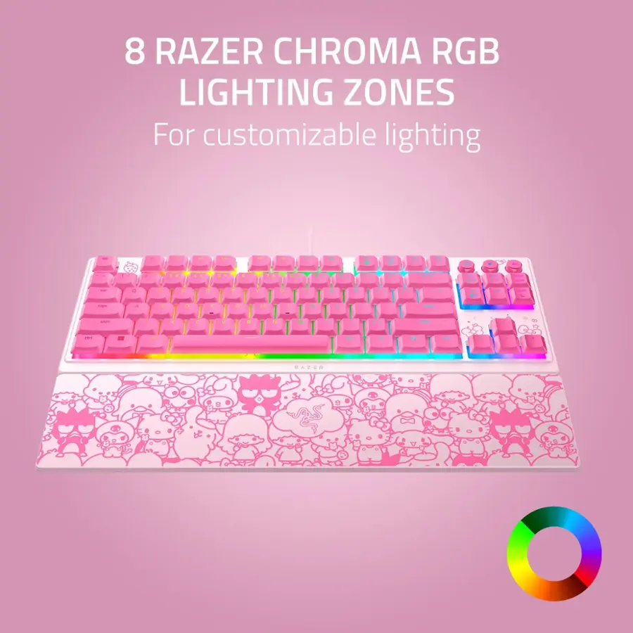 Razer Ornata V3 TKL Wired Mechanical Gaming Keyboard with Chroma RGB ...