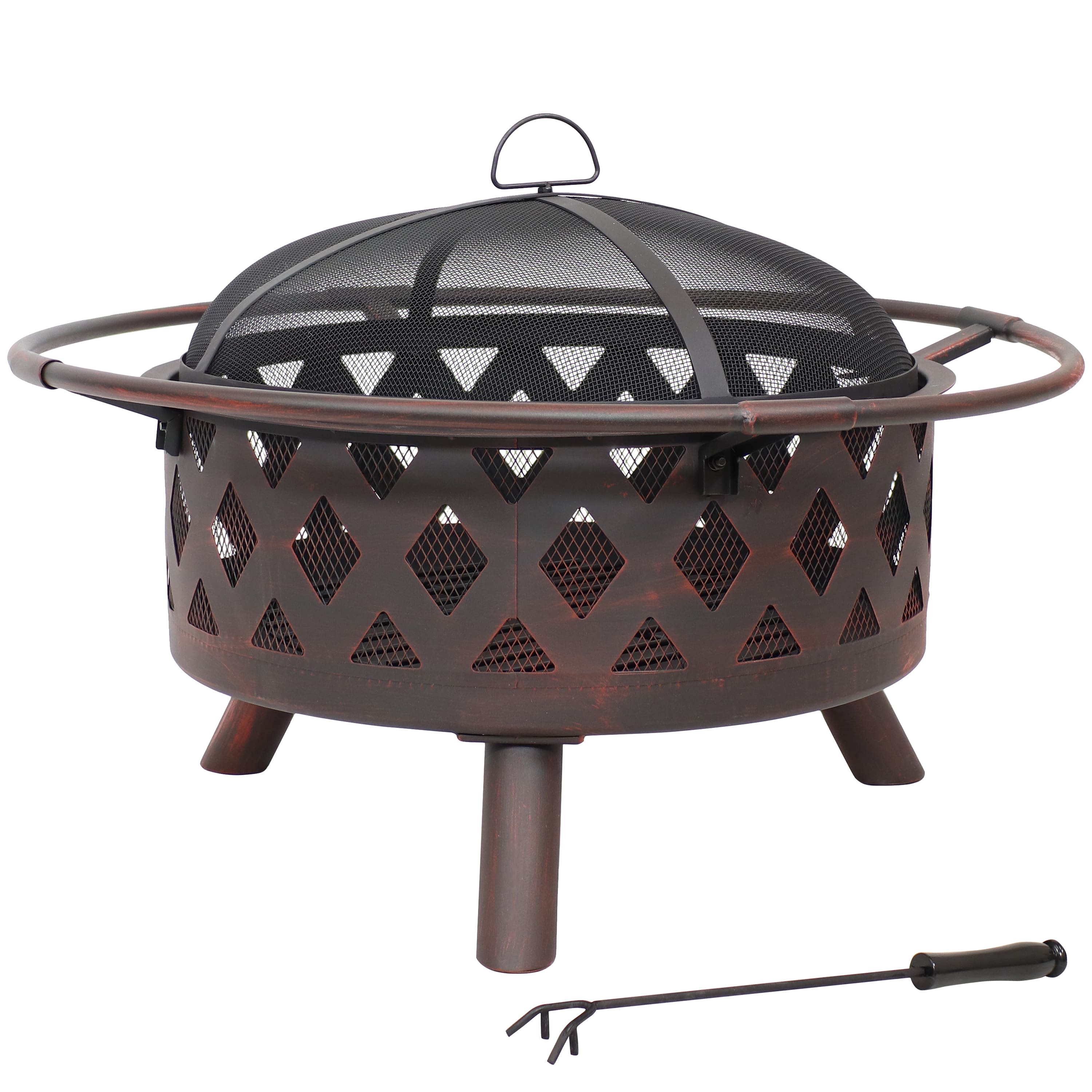 Solo Stove wood burning Bonfire 2.0 with Stand Metallic Cascade