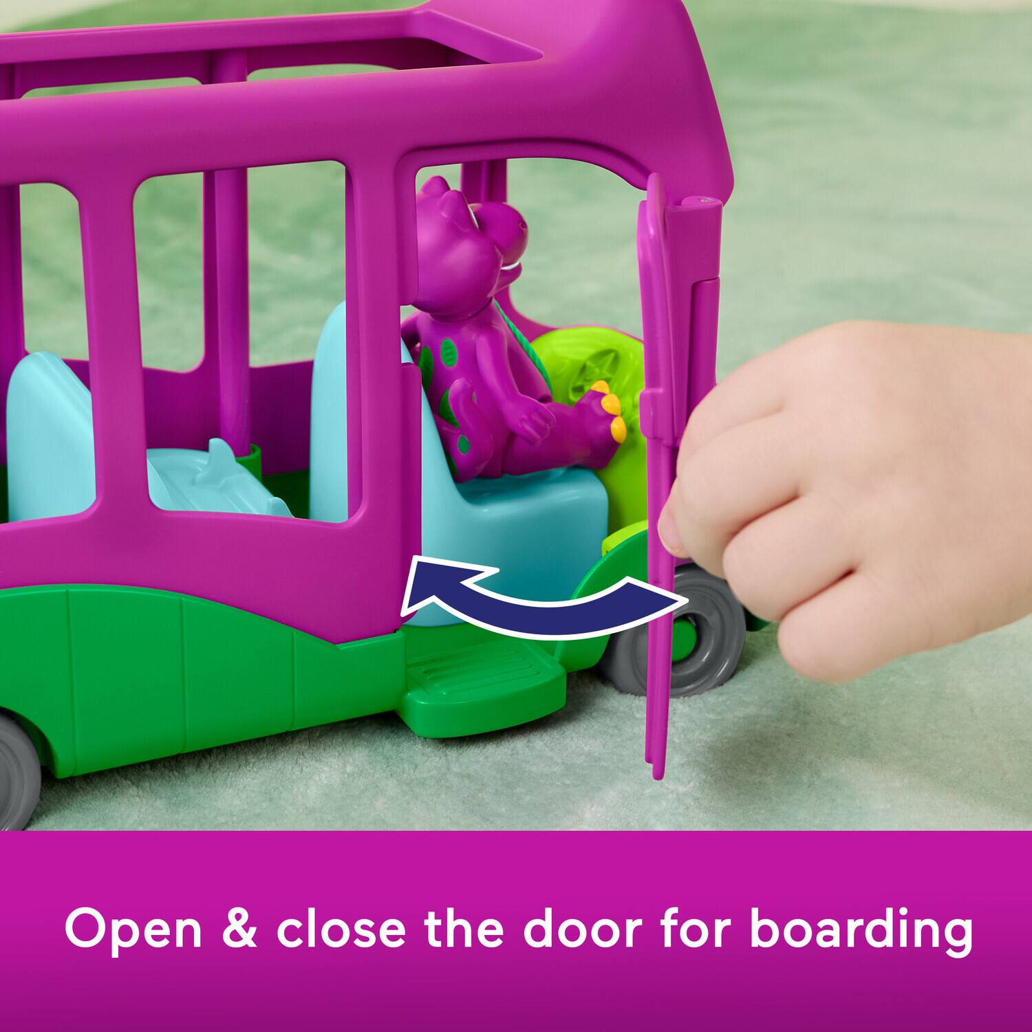 Open & close the door for boarding