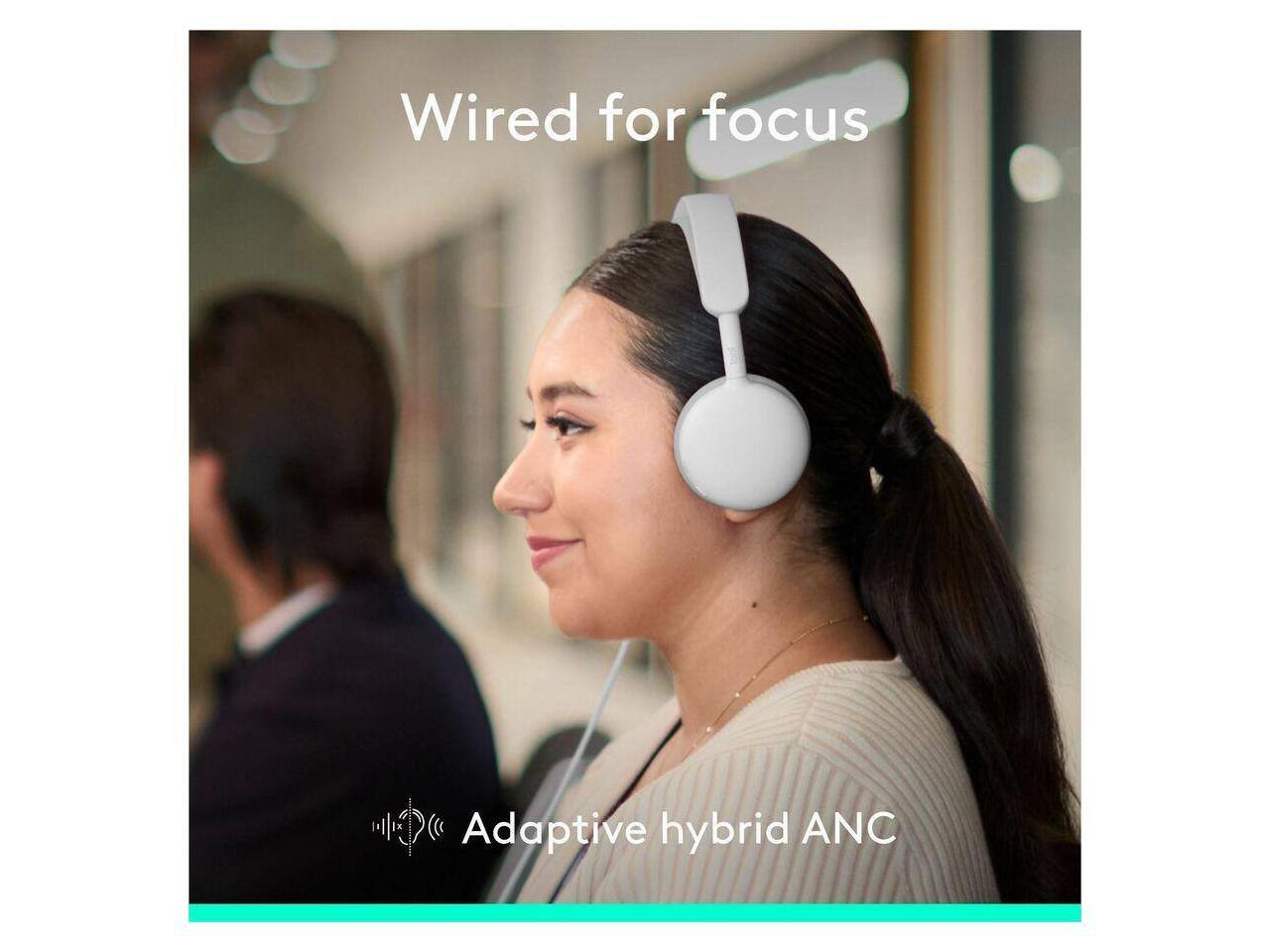 Wired for focus  
Adaptive hybrid ANC