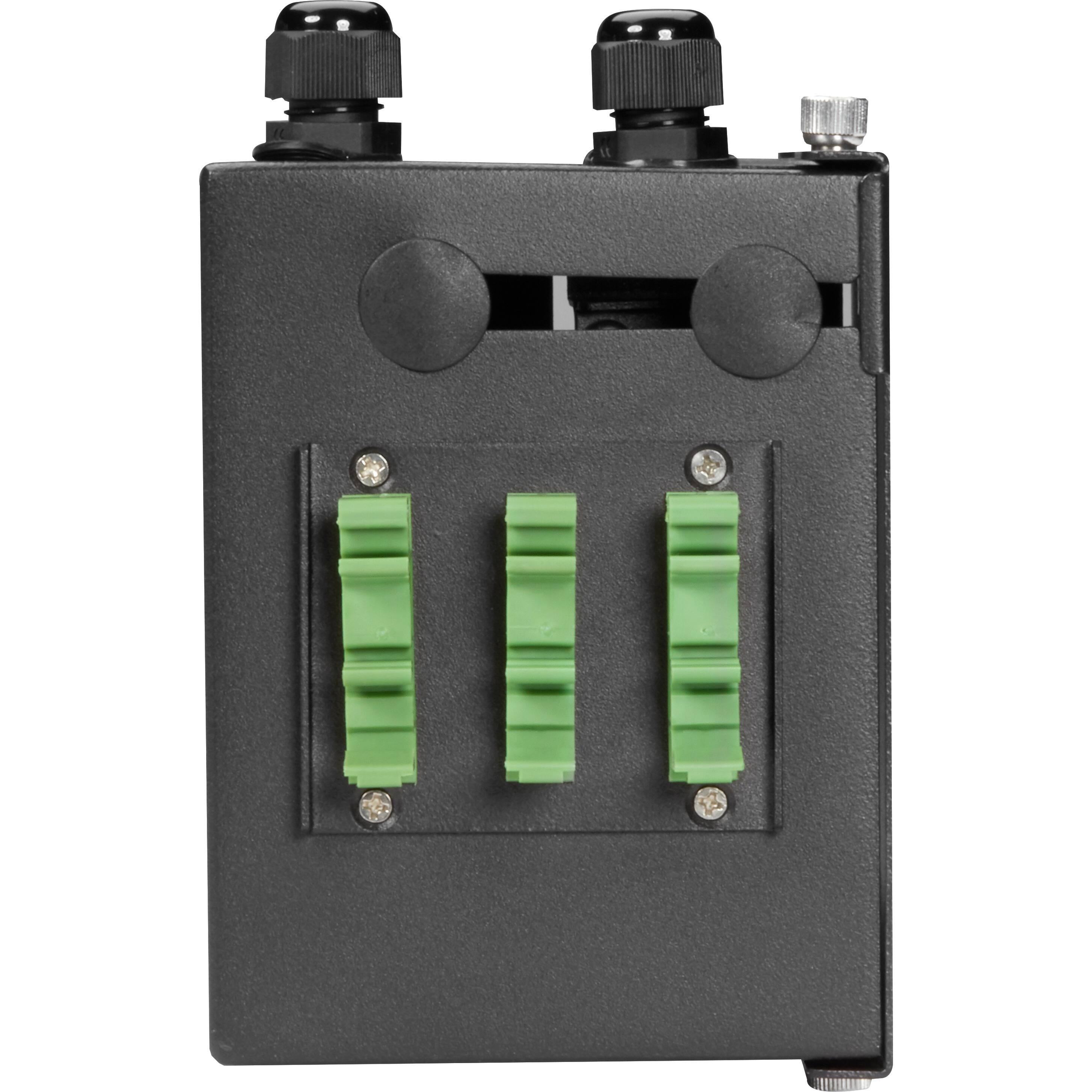 Alt View 1. Black Box Network Services - DIN Rail Mini Fiber Enclosure JPM397A.
