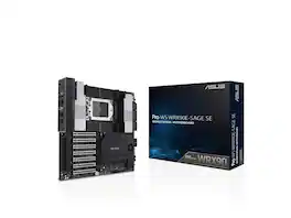 ASUS - Pro WS WRX90E-SAGE SE, AMD Ryzen Threadripper PRO 7000, DDR5 ECC, 32 Power-Stage, PCIe 5.0 x16, M.2, 10/2.5 Gb LAN