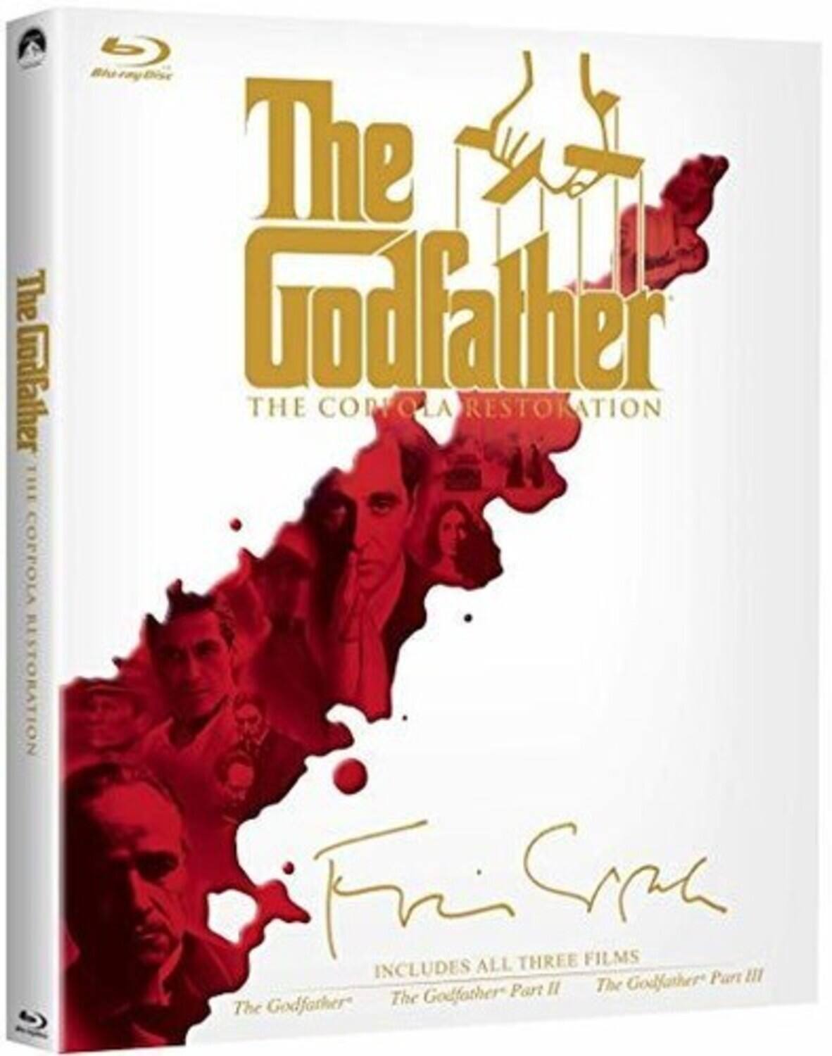 Alt View 1. The Godfather Trilogy (The Coppola Restoration)   - BLU-RAY.