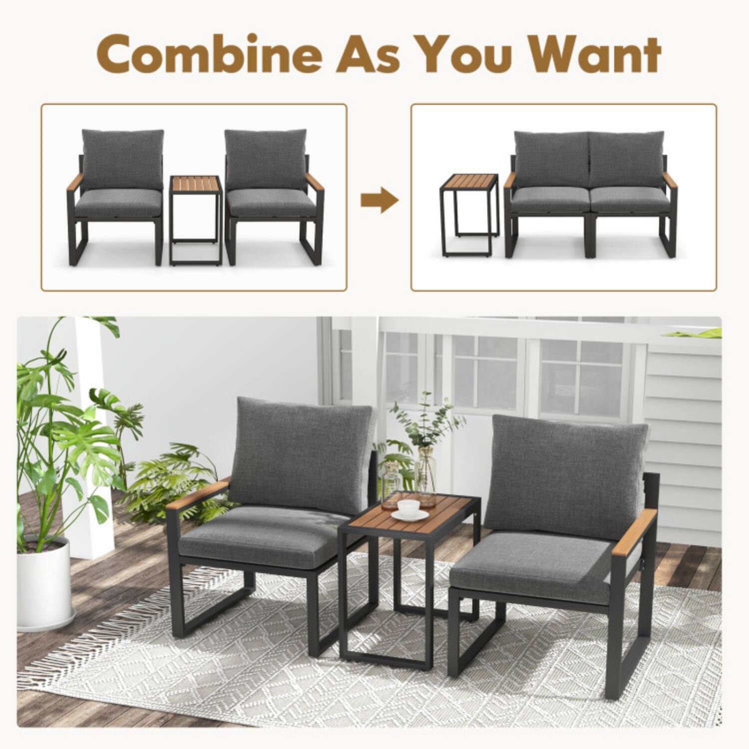 Combine As You Want