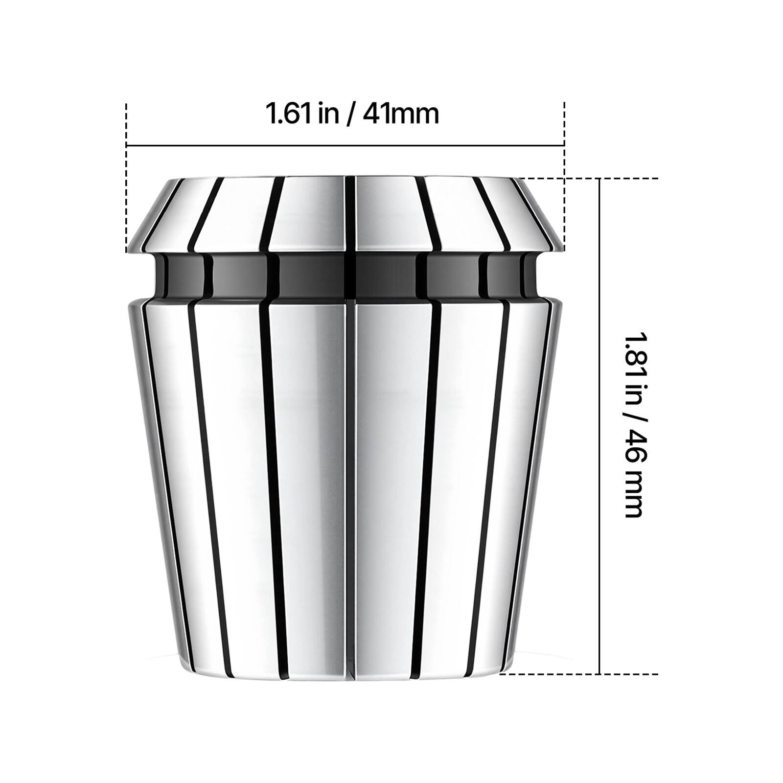 1.61 in / 41mm  
1.81 in / 46mm