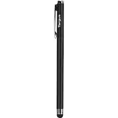 Front. Targus - Targus Slim Stylus for Smartphones (Black) - Capacitive Touchscreen Type Supported - 0.24" - Black - Tablet, Smartphone - Black.