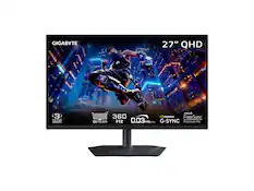 GIGABYTE 27" QHD 3 YEARS WARRANTY AMD FreeSync Premium Pro NVIDIA G-SYNC QD-OLED 360 Hz 0.03 MS
