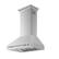 Angle. Forno Appliances - Aria 30 in. Convertible Wall-Mounted Range Hood - Silver.