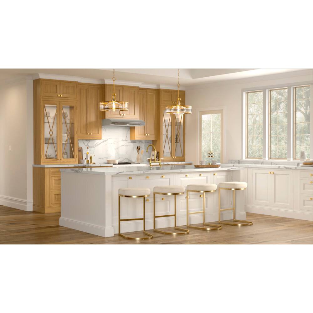 Alt View 16. Broan - Alta 30-Inch 640 MAX Blower CFM 0.8 Sones Stainless Steel Range Hood - Stainless Steel.