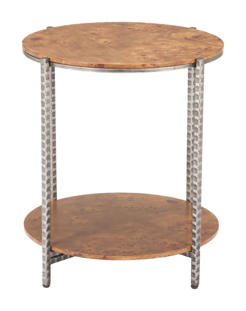 Alt View 1. Hivvago - Adna Side Table Brown - Brown.